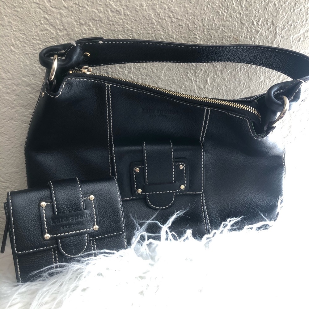 Kate Spade hobo with matching wallet